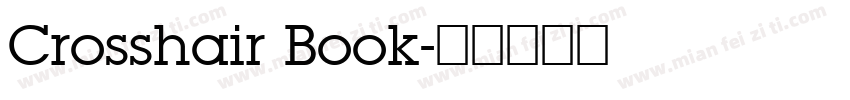 Crosshair Book字体转换